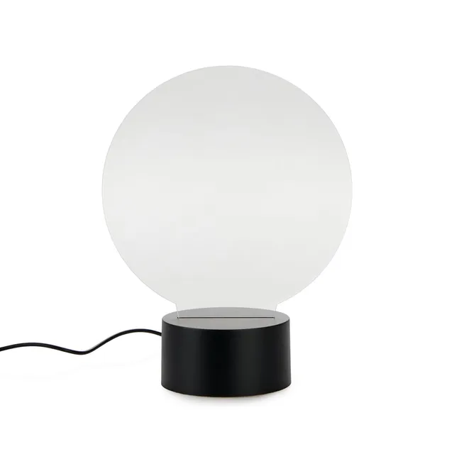 balvi-home-decor-moon-lampe-de-table-lune-gris-bois image 1