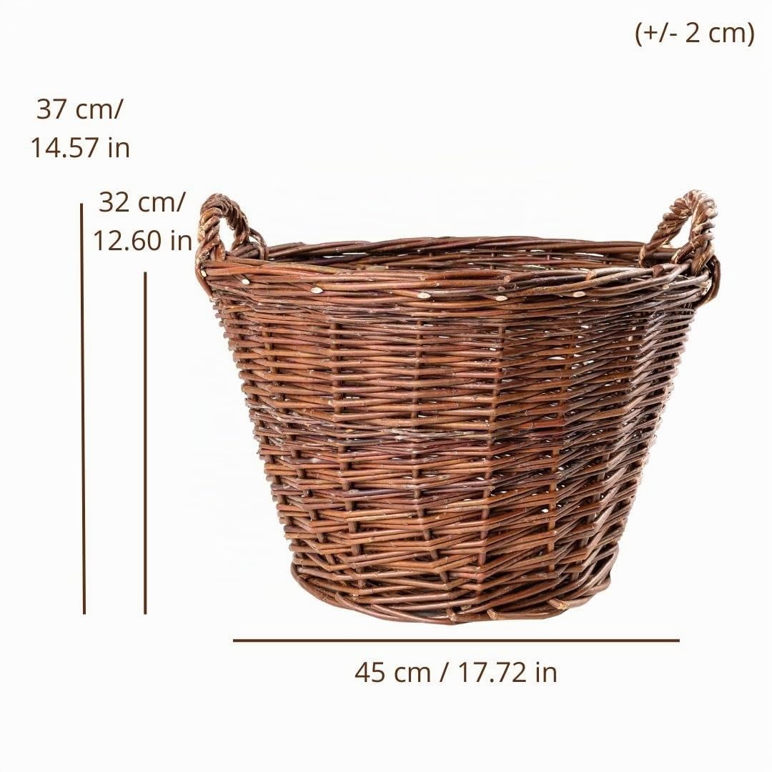 creative-home-paniers-en-osier-panier-bois-45-cm-marron image 3