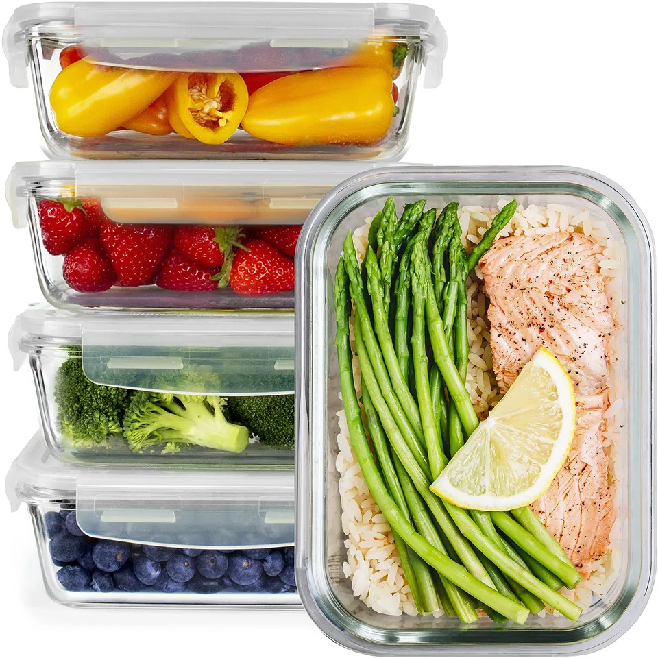 good-for-you-glass-containers-bo-te-repas-verre-850-ml-lot-5-herm-tique image 1