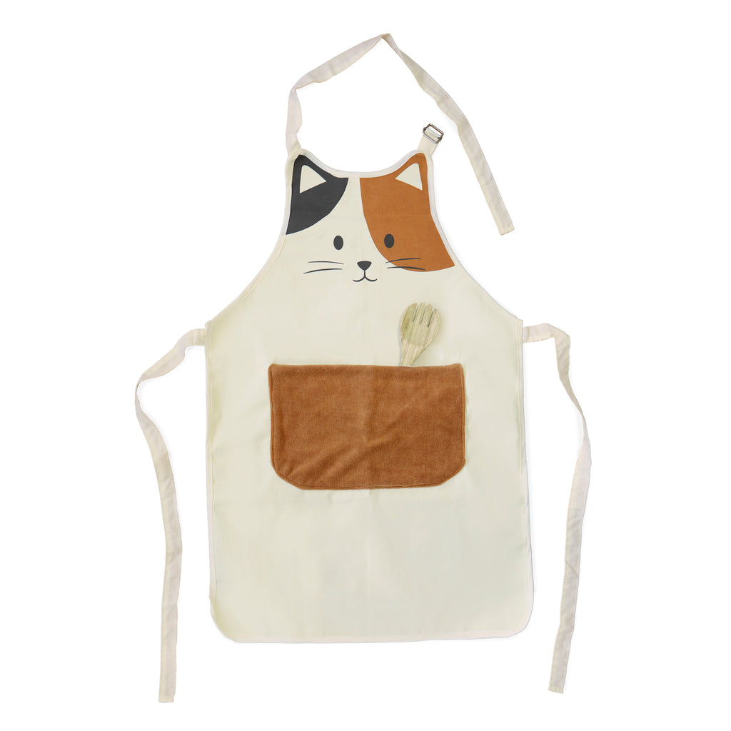 balvi-kitchen-table-kitty-calico-tablier-cuisine-chat-poche image 1