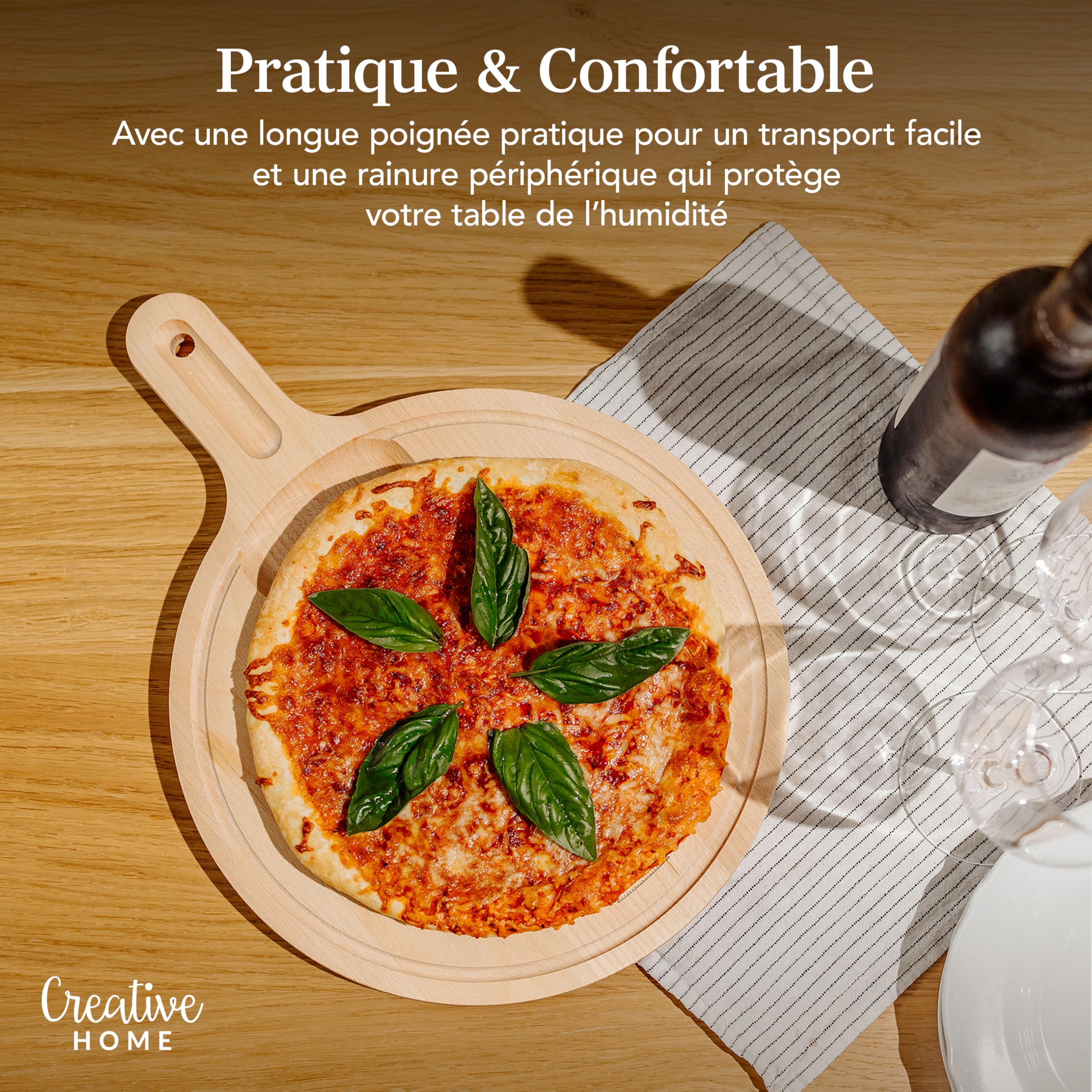 creative-home-accessoires-cuisine-planche-bois-40x30-cm-pizza image 6