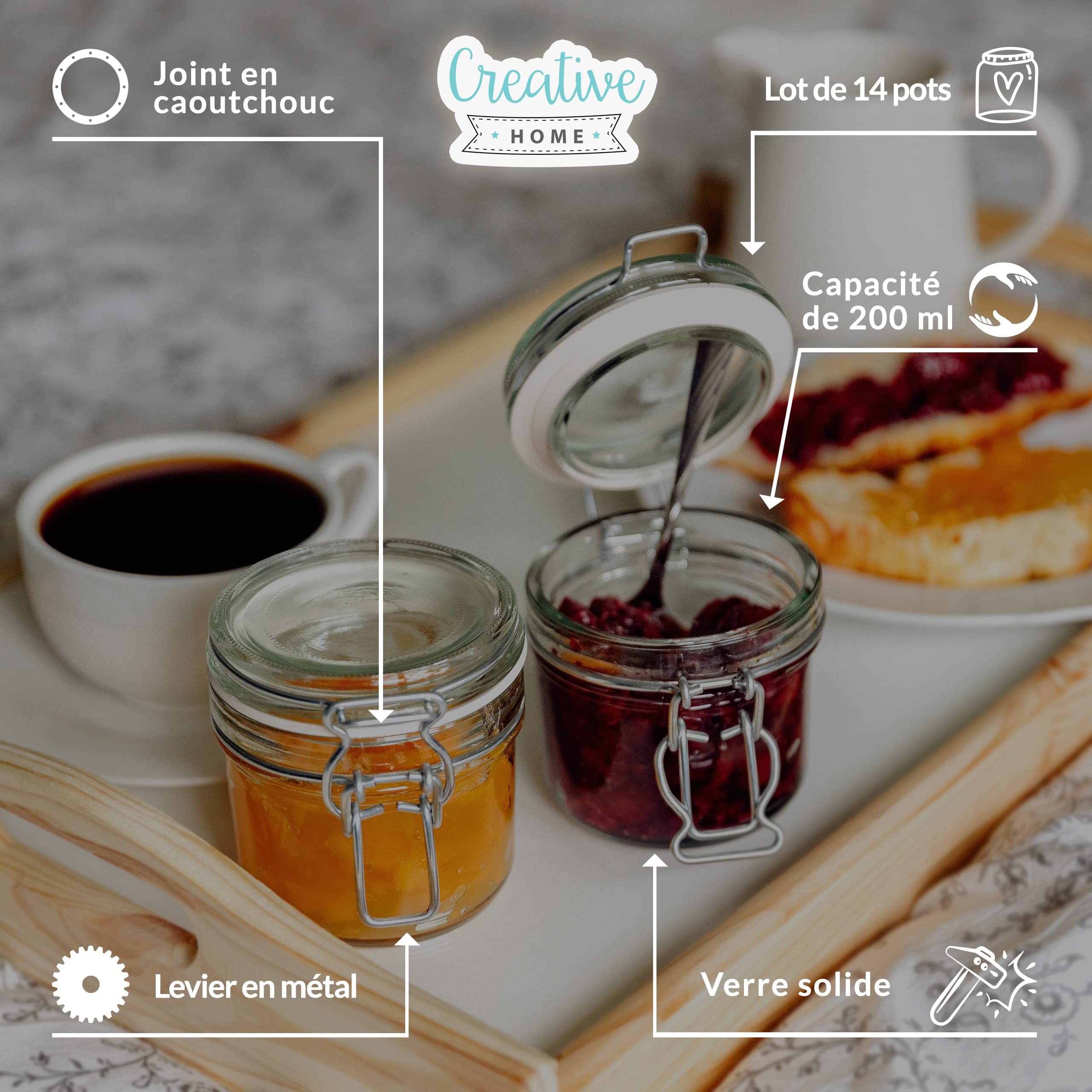 creative-home-bocaux-verre-herm-tiques-14x200-ml-pices image 4