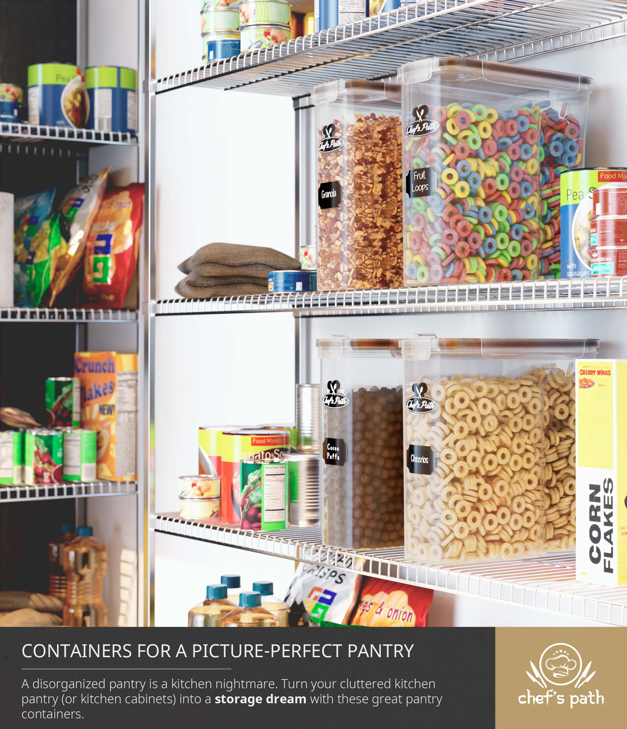 chef-s-path-cereal-containers-bo-te-c-r-ales-6-3l-lot-de-2 image 4