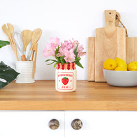 balvi-home-decor-strawberry-jam-mini-vase-fraise-rouge image 3