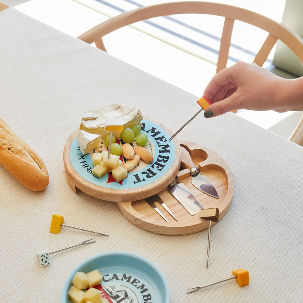 balvi-camembert-planche-fromage-bois-3-couteaux image 3