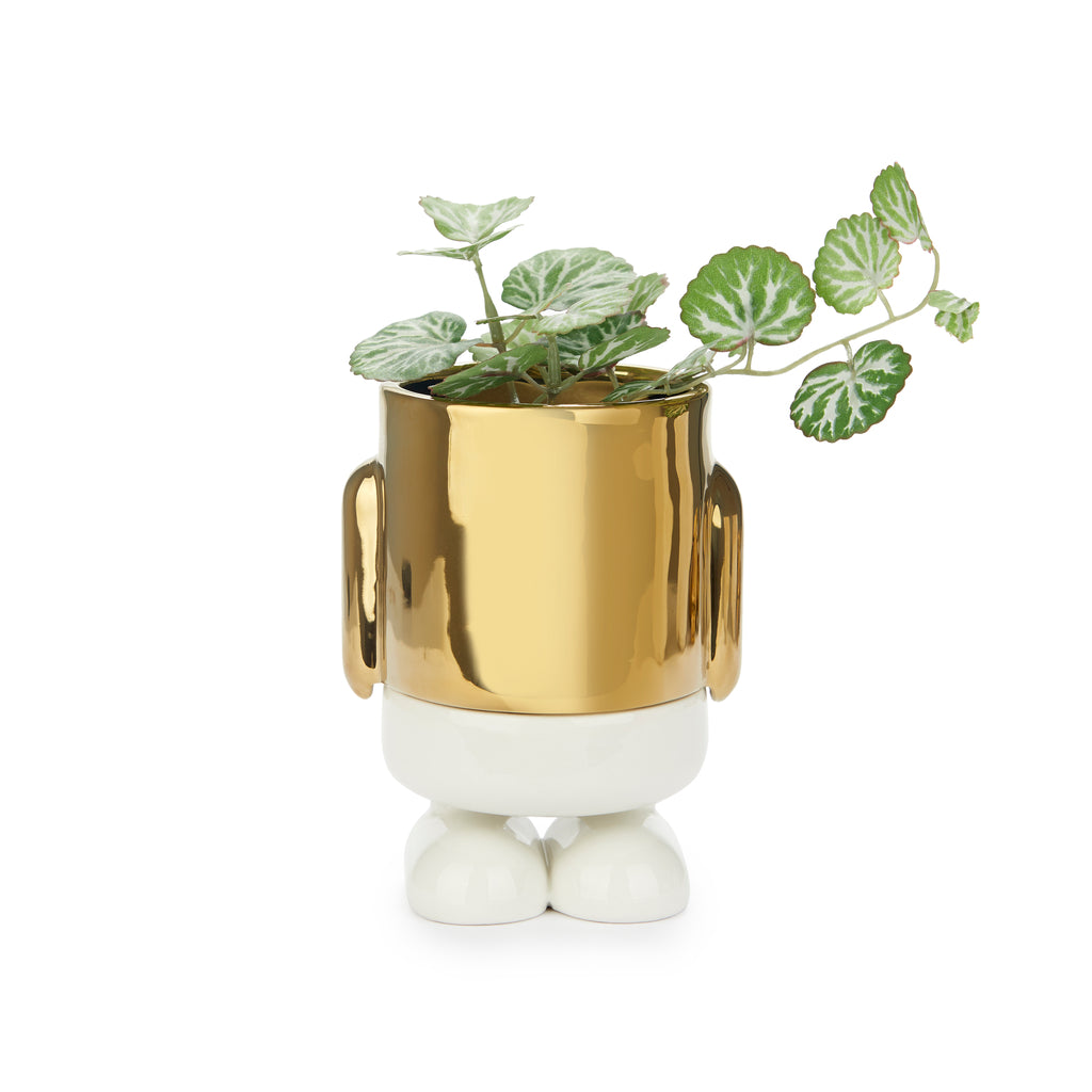 balvi-mr-standy-mini-cache-pot-c-ramique-bleu image 7