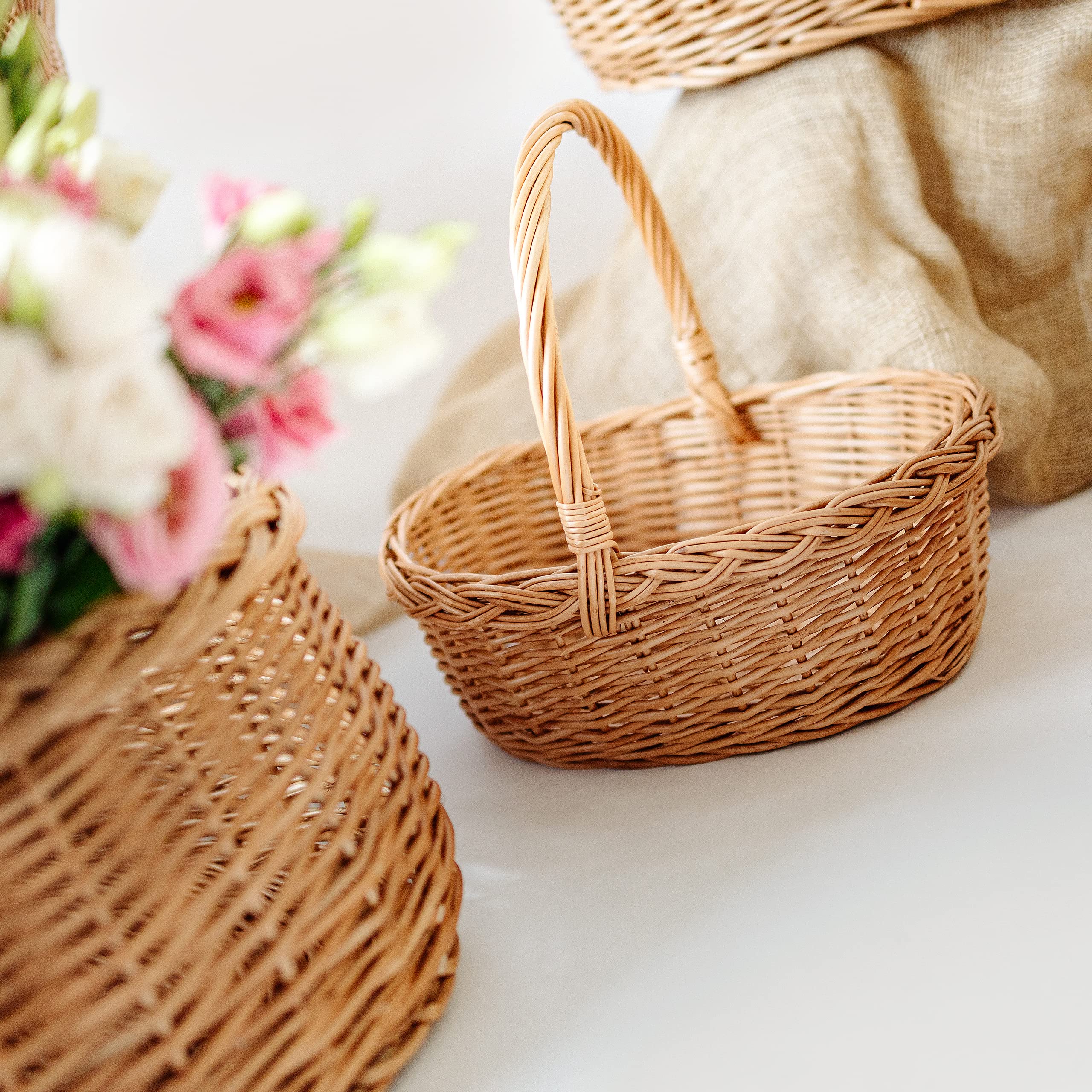 creative-home-paniers-en-osier-petit-panier-rangement-marron image 2