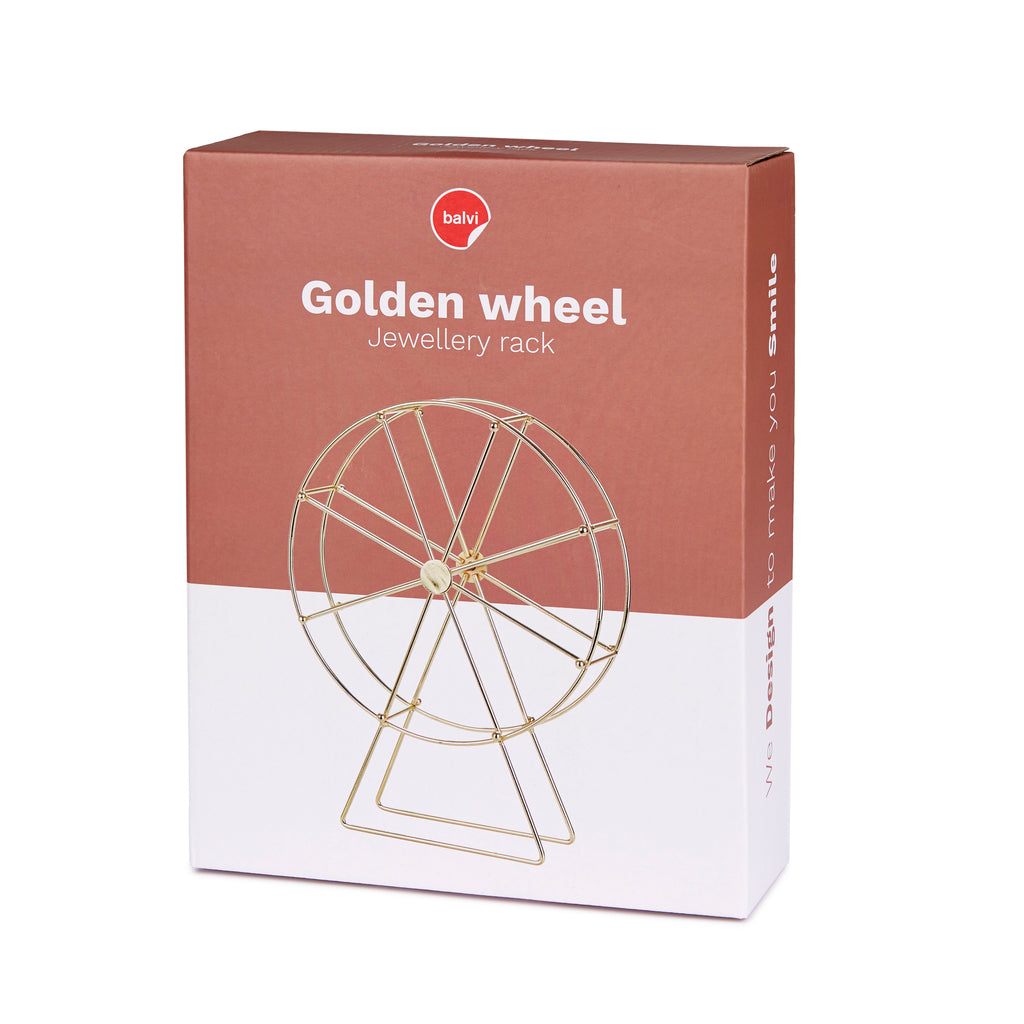 balvi-golden-wheel-porte-bijoux-m-tal-dor-grande-roue image 3
