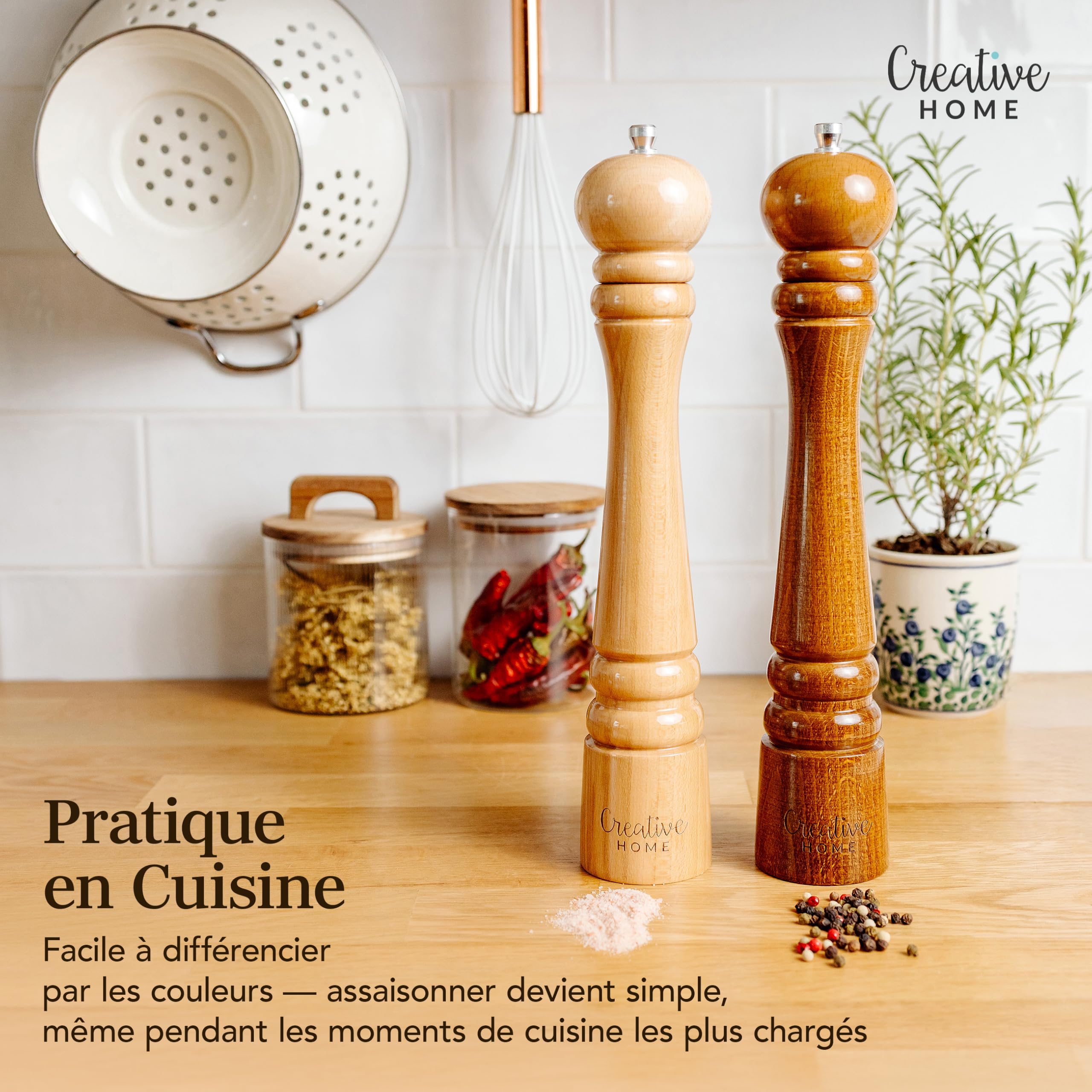creative-home-duo-moulin-poivre-sel-bois-31-5cm-manuel image 3