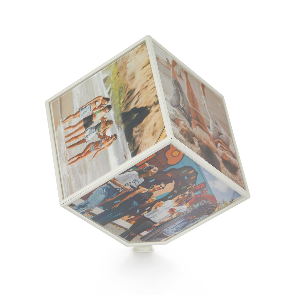 balvi-kube-cadre-photo-cube-rotatif-15x15-cm image 1