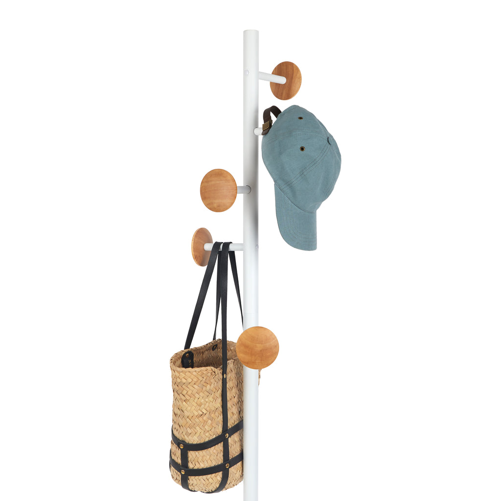 balvi-home-decor-shiitake-porte-manteau-bois-6-crochets image 3