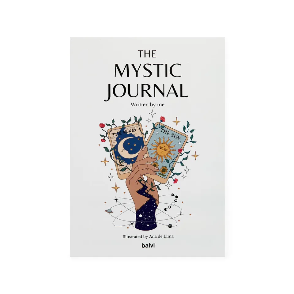 balvi-the-mystic-journal-carnet-tranches-teint-es-multicolore image 1