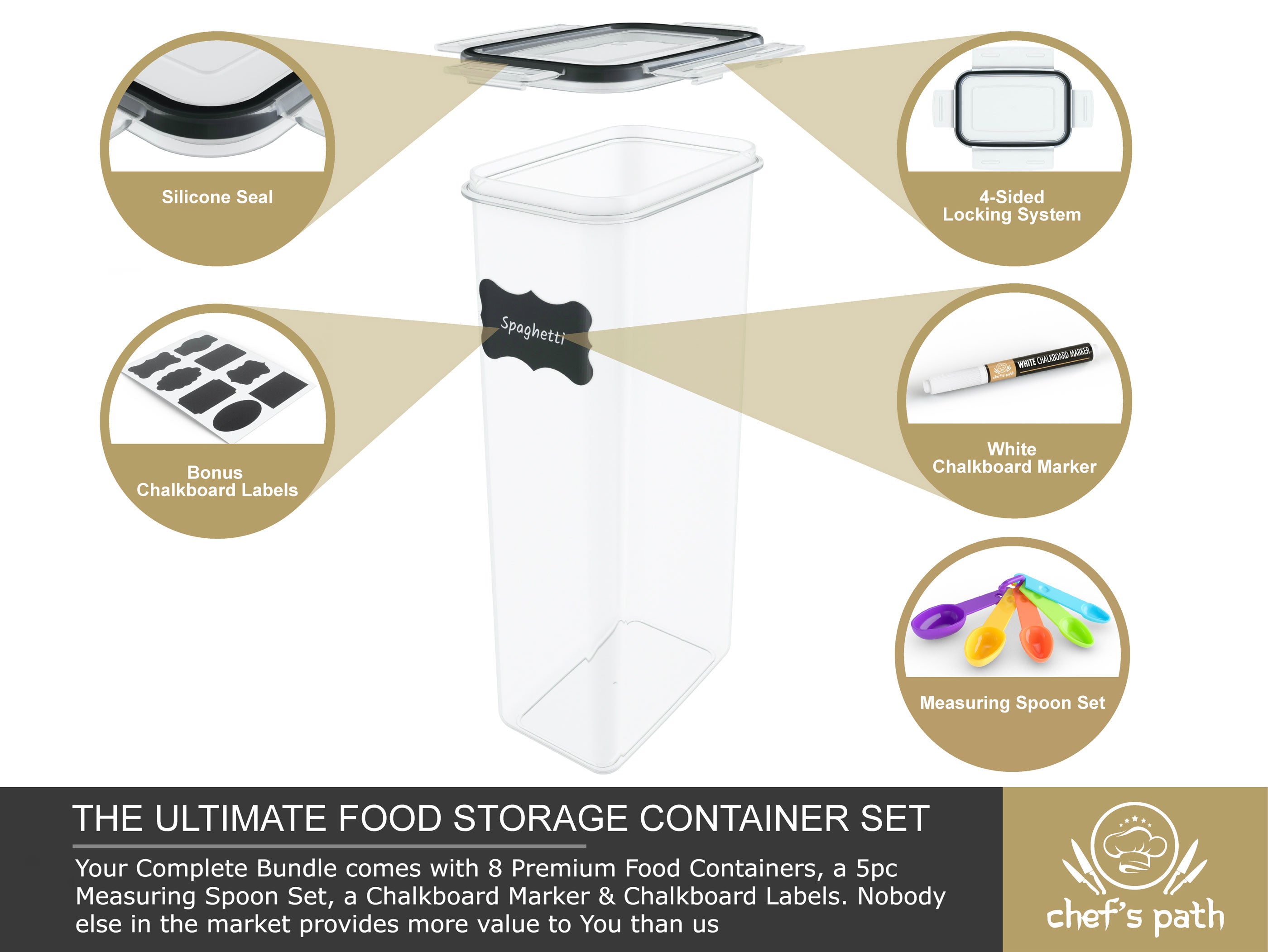 chef-s-path-smart-snap-seal-bo-te-alimentaire-2-8l-lot-de-8 image 3