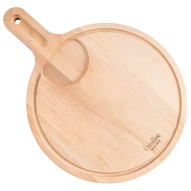 creative-home-accessoires-cuisine-planche-bois-40x30-cm-pizza image 1
