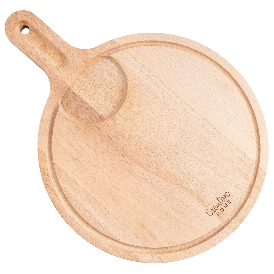 creative-home-accessoires-cuisine-planche-bois-40x30-cm-pizza image 1
