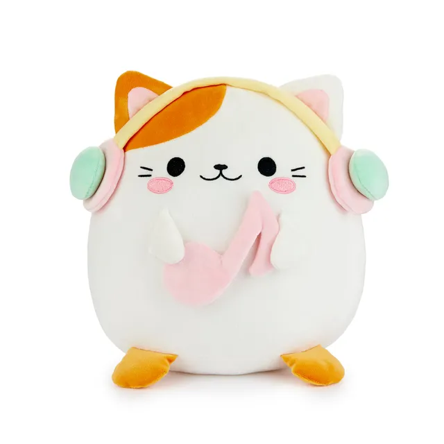 balvi-fluffy-kawaii-melody-coussin-chat-casque image 1