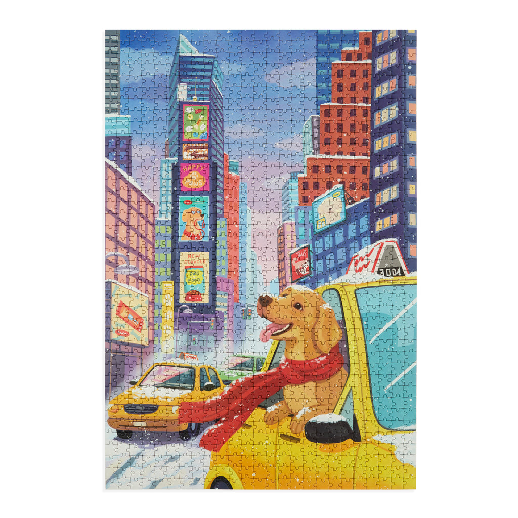 balvi-first-snow-in-new-york-puzzle-1000-pi-ces image 2