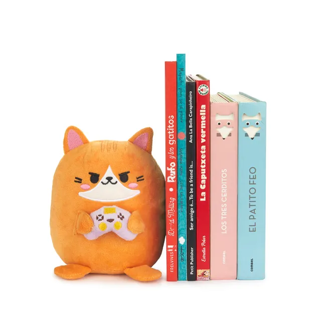 balvi-desk-kawaii-gamer-serre-livres-chat image 1