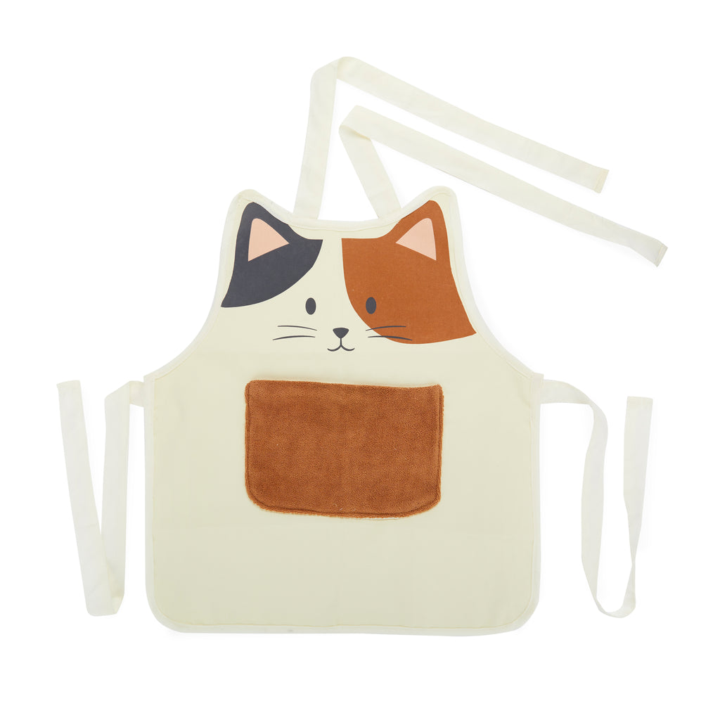balvi-kitty-tablier-enfant-chat-cuisine-poche-famille image 1
