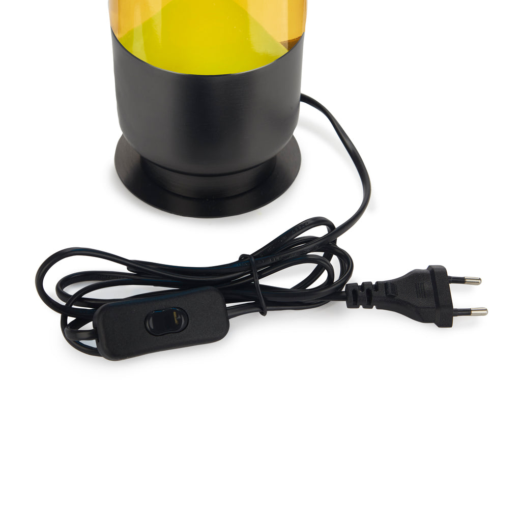 balvi-capsule-lampe-lava-orange-jaune-verre-r-tro image 6