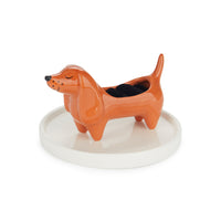 balvi-home-decor-teckel-porte-bagues-chien-avec-plateau image 6