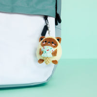 balvi-fluffy-kawaii-porte-cl-s-chat-glace-menthe image 2