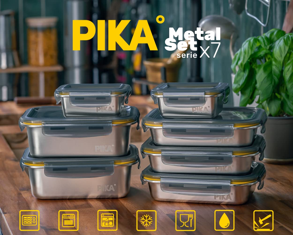 pika-batch-cooking-bo-te-inox-herm-tique-lot-14-tailles-mixtes image 6