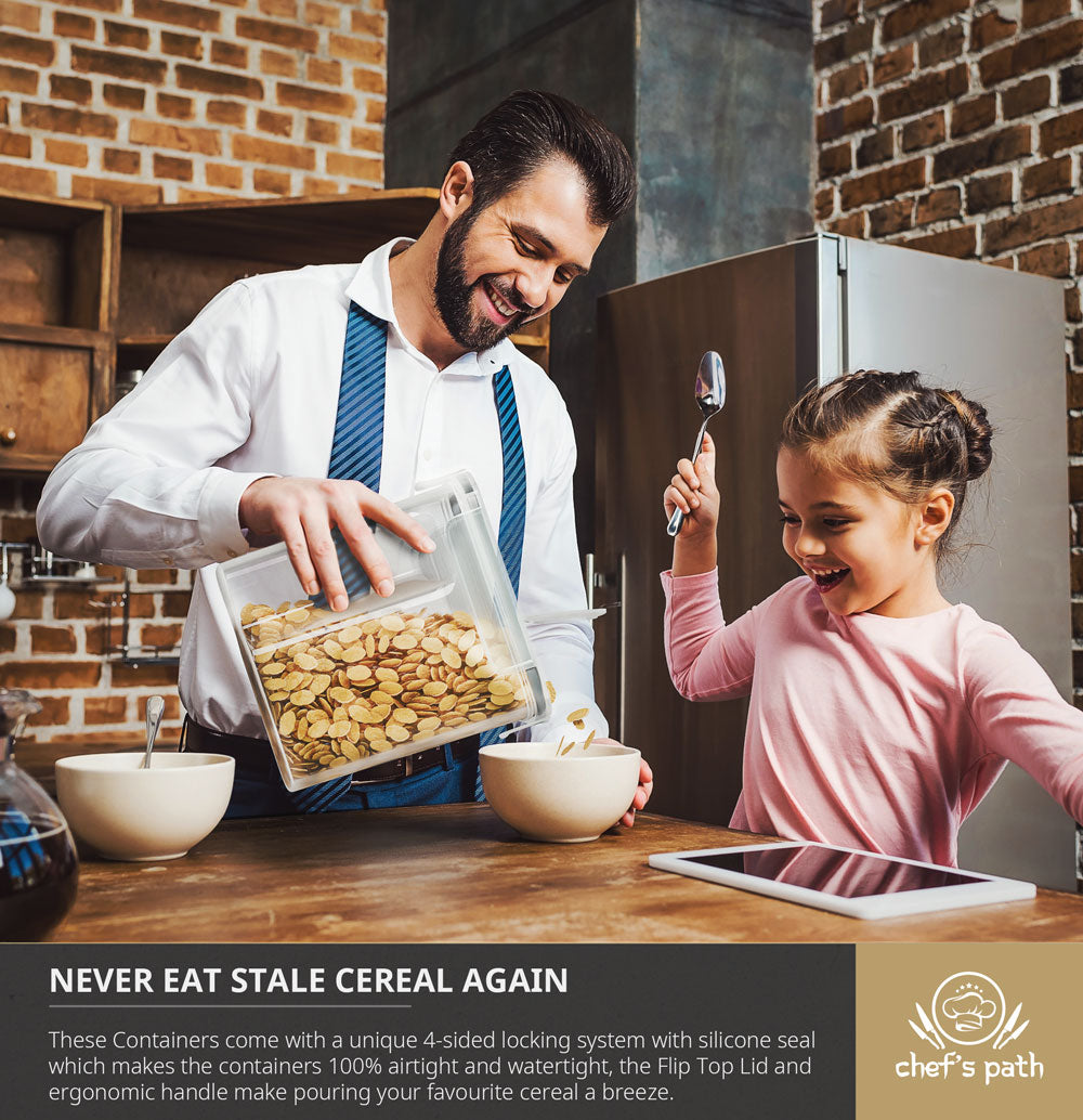 chef-s-path-cereal-containers-bo-te-c-r-ales-4l-lot-de-3 image 3