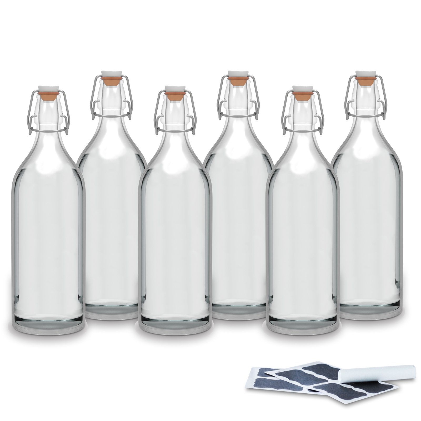 creative-home-bocaux-en-verre-herm-tiques-bouteille-1l-lot-6 image 3