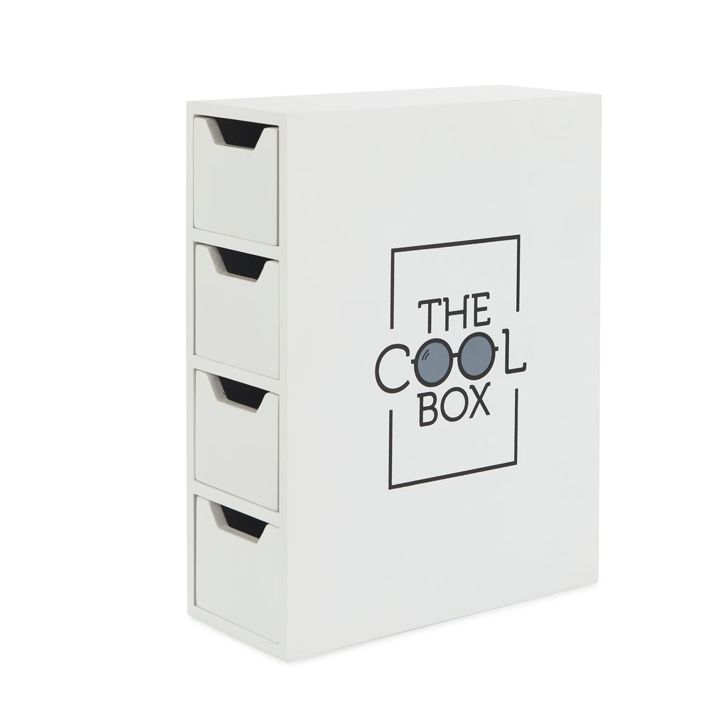 balvi-home-decor-the-cool-box-bo-te-lunettes-noire-4-tiroirs-feutrine image 3