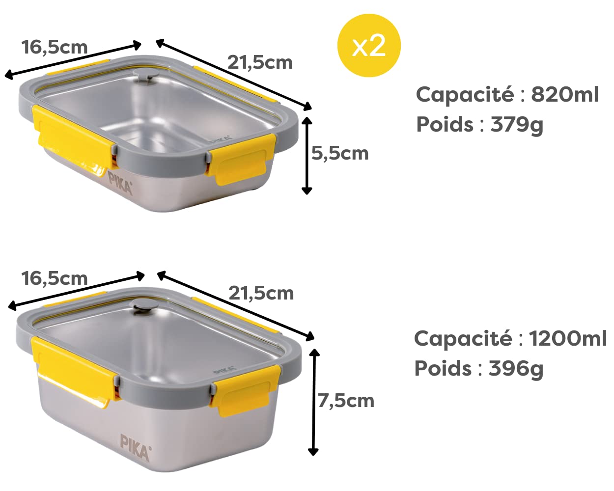 pika-batch-cooking-bo-te-inox-2x820-1200-ml-herm-tique image 2