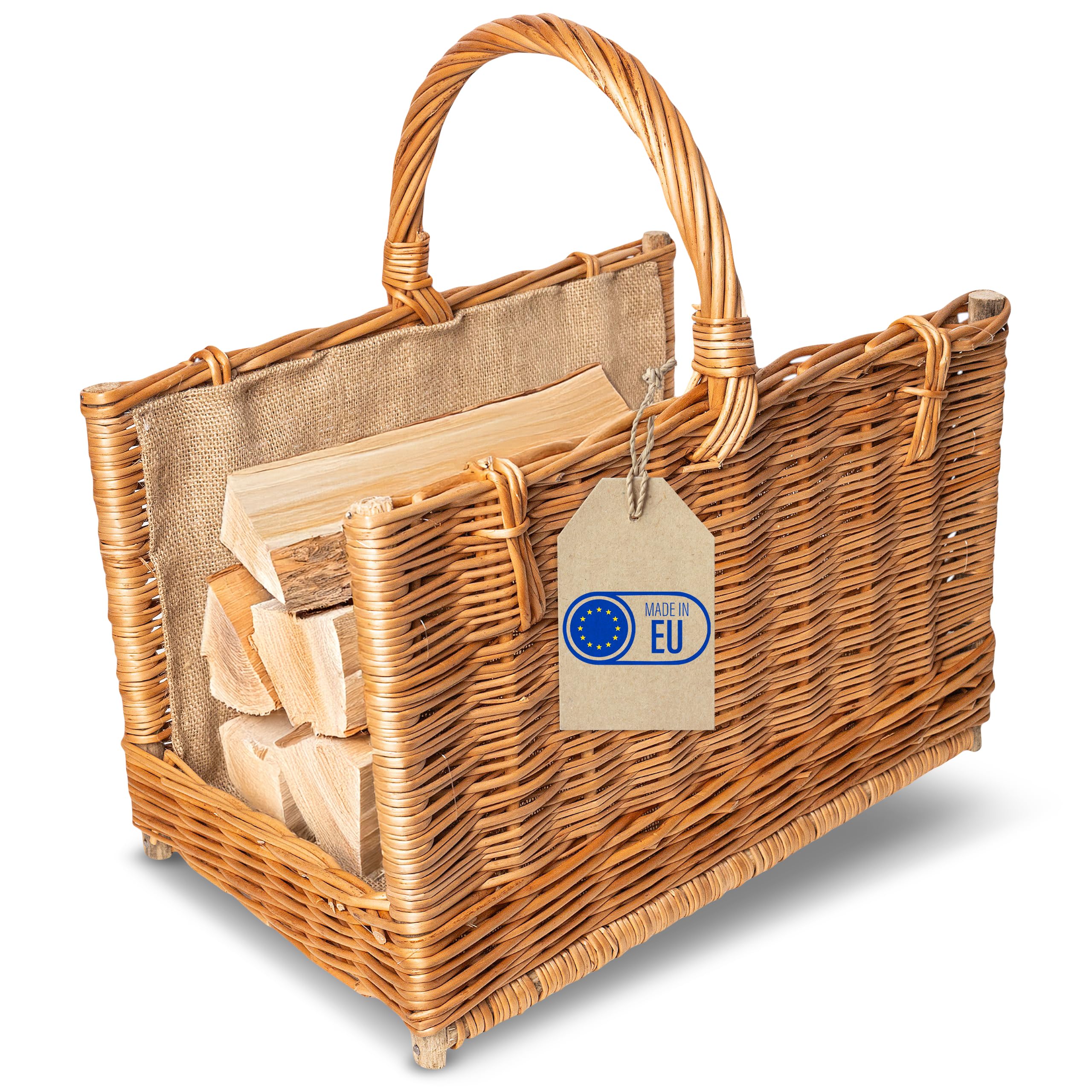 creative-home-paniers-en-osier-panier-b-ches-marron-avec-jute image 1
