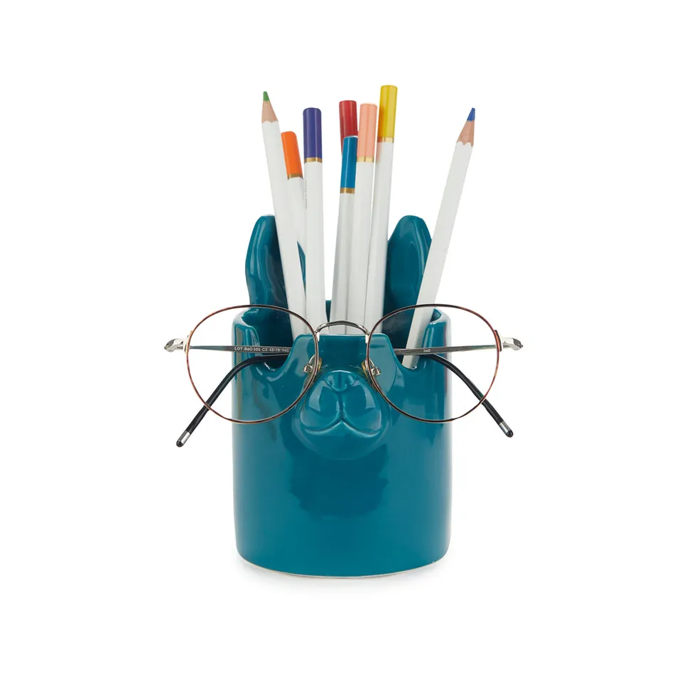 balvi-nosy-buddy-pot-crayon-chien-lunettes image 1