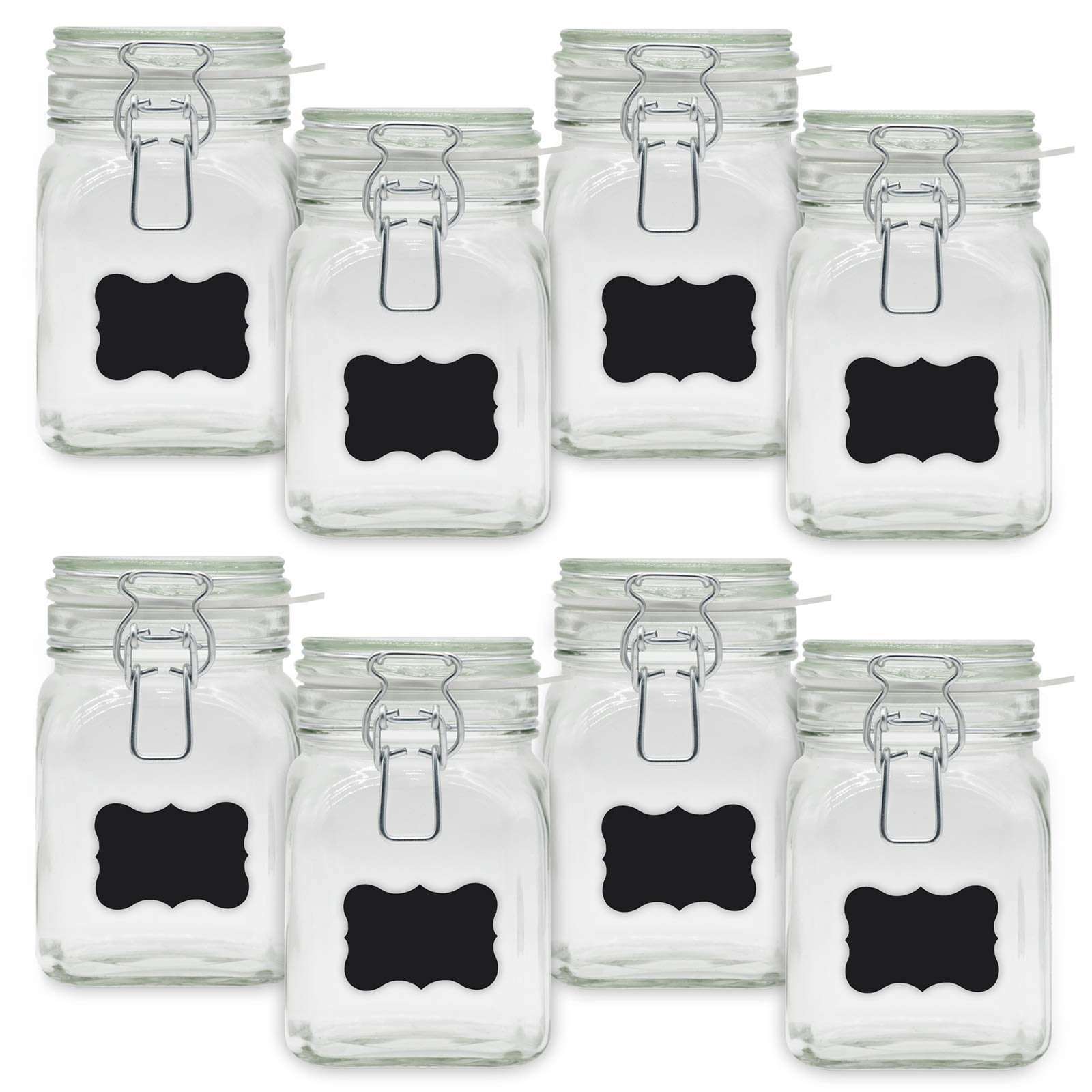 creative-home-bocaux-verre-bocaux-herm-tiques-750-ml-lot-8 image 3