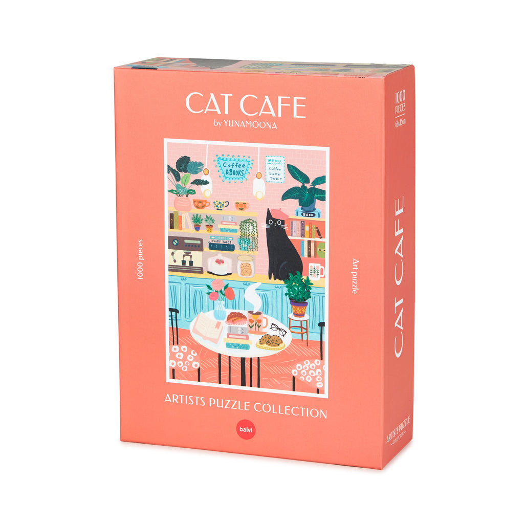 balvi-cat-cafe-puzzle-1000-pi-ces-chat-caf image 1