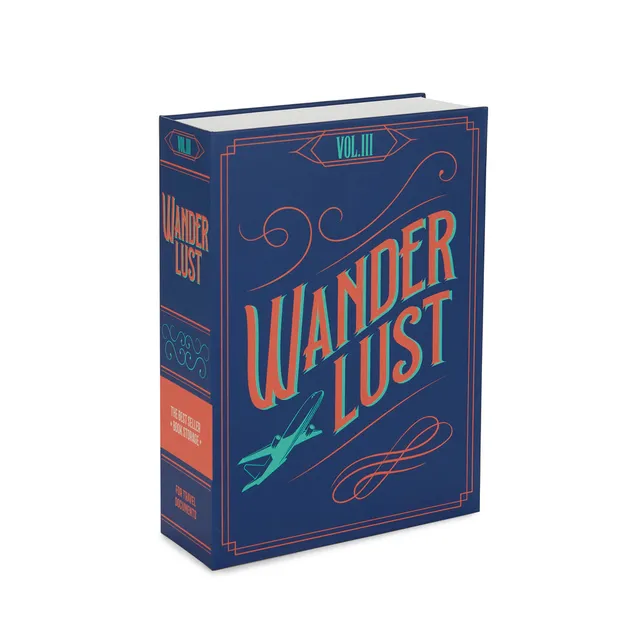 balvi-desk-wander-lust-bo-te-livre-bleue-carton-souvenirs image 1