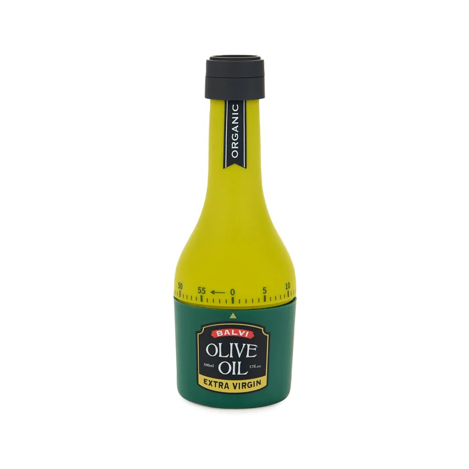 balvi-olive-oil-timer-minuteur-cuisine-bouteille-huile-d-olive image 1