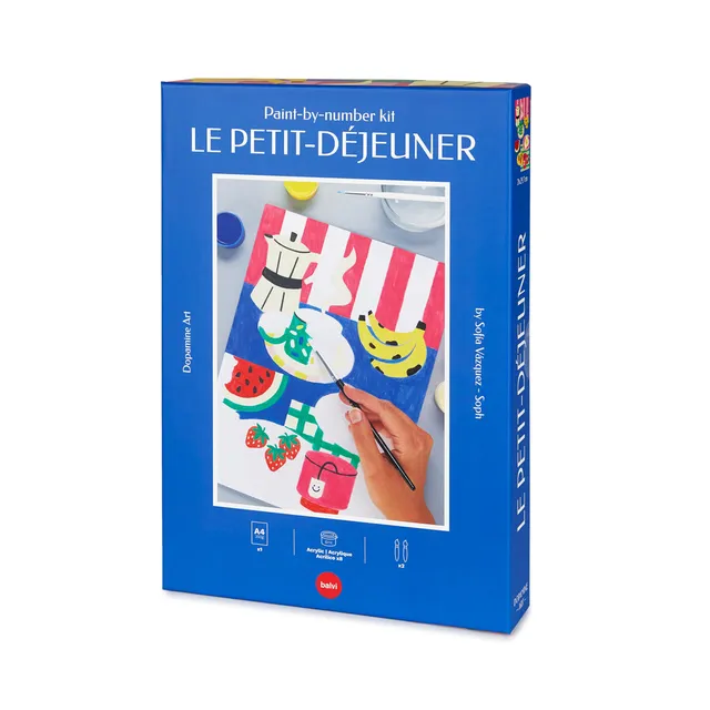 balvi-le-petit-d-jeuner-kit-peinture-num-ro-acrylique image 1