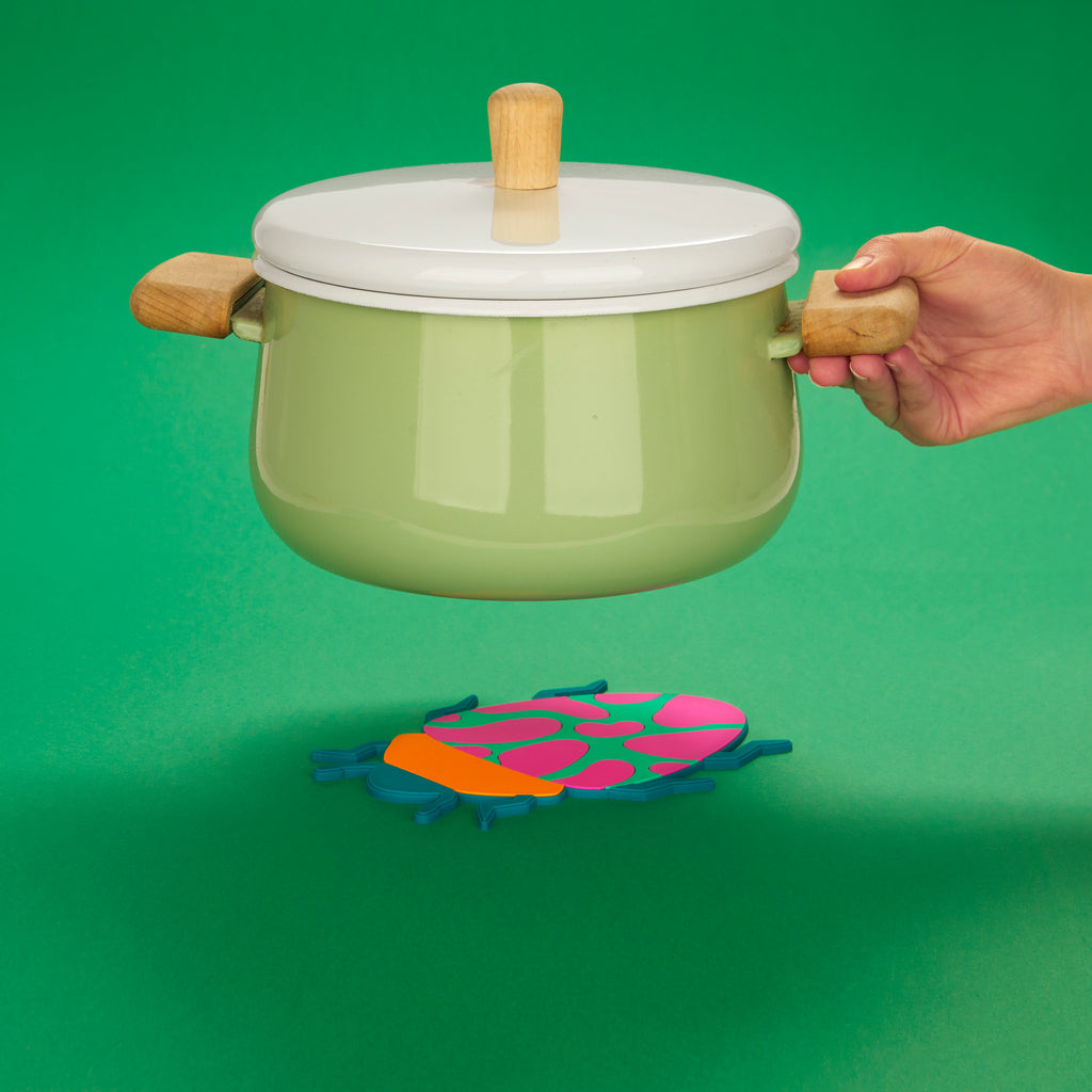 balvi-kitchen-beetles-dessous-de-plat-plastique-orange image 2