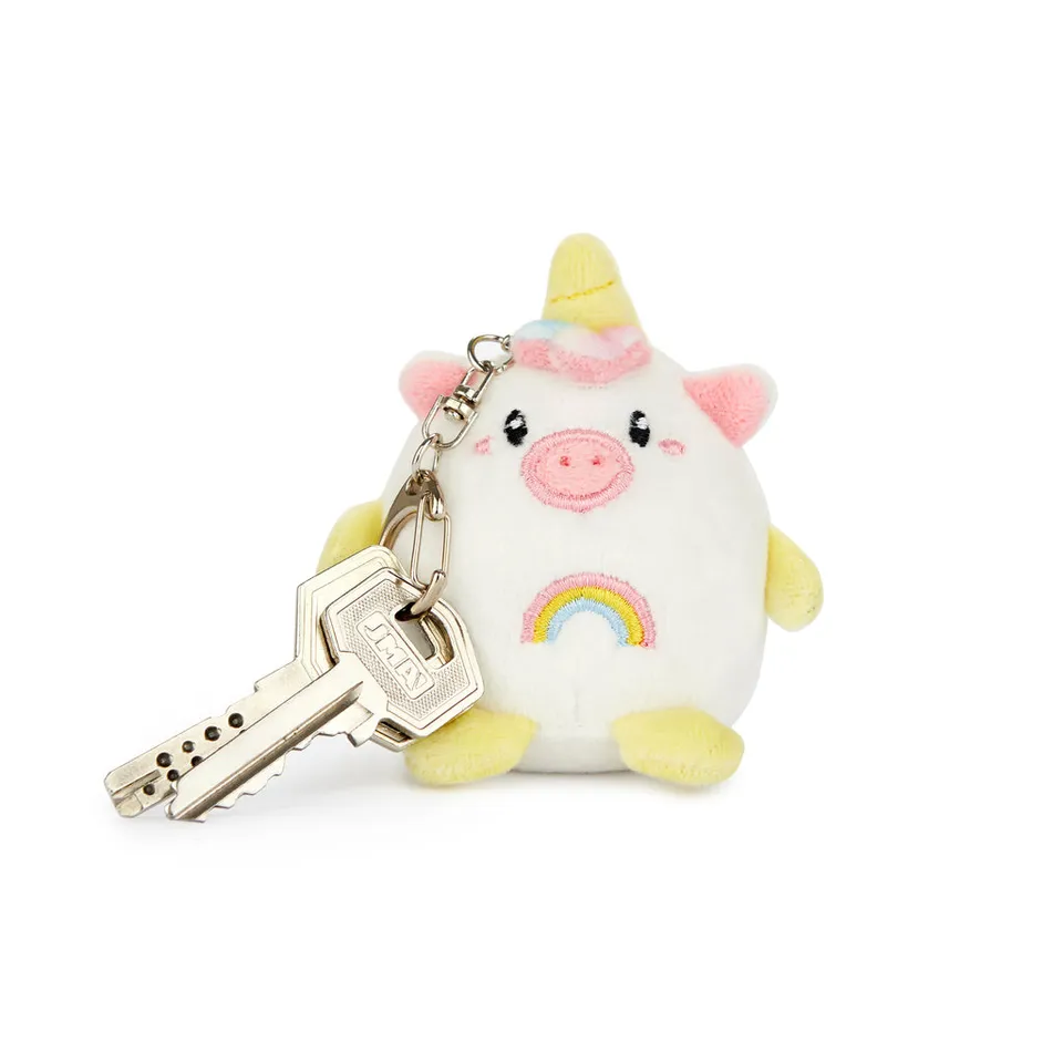 balvi-lifestyle-fluffy-porte-cl-s-licorne-peluche-douce image 1