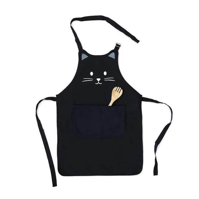 balvi-kitchen-table-kitty-tablier-cuisine-chat-avec-poche image 1