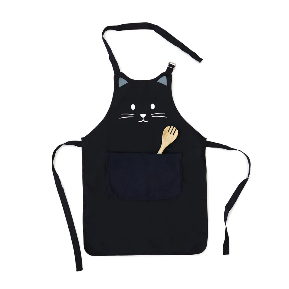 balvi-kitchen-table-kitty-tablier-cuisine-chat-avec-poche image 1