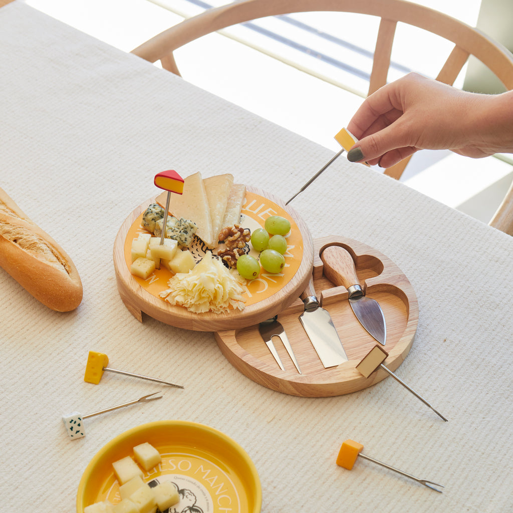 balvi-kitchen-manchego-cheese-board-plateau-fromage image 3