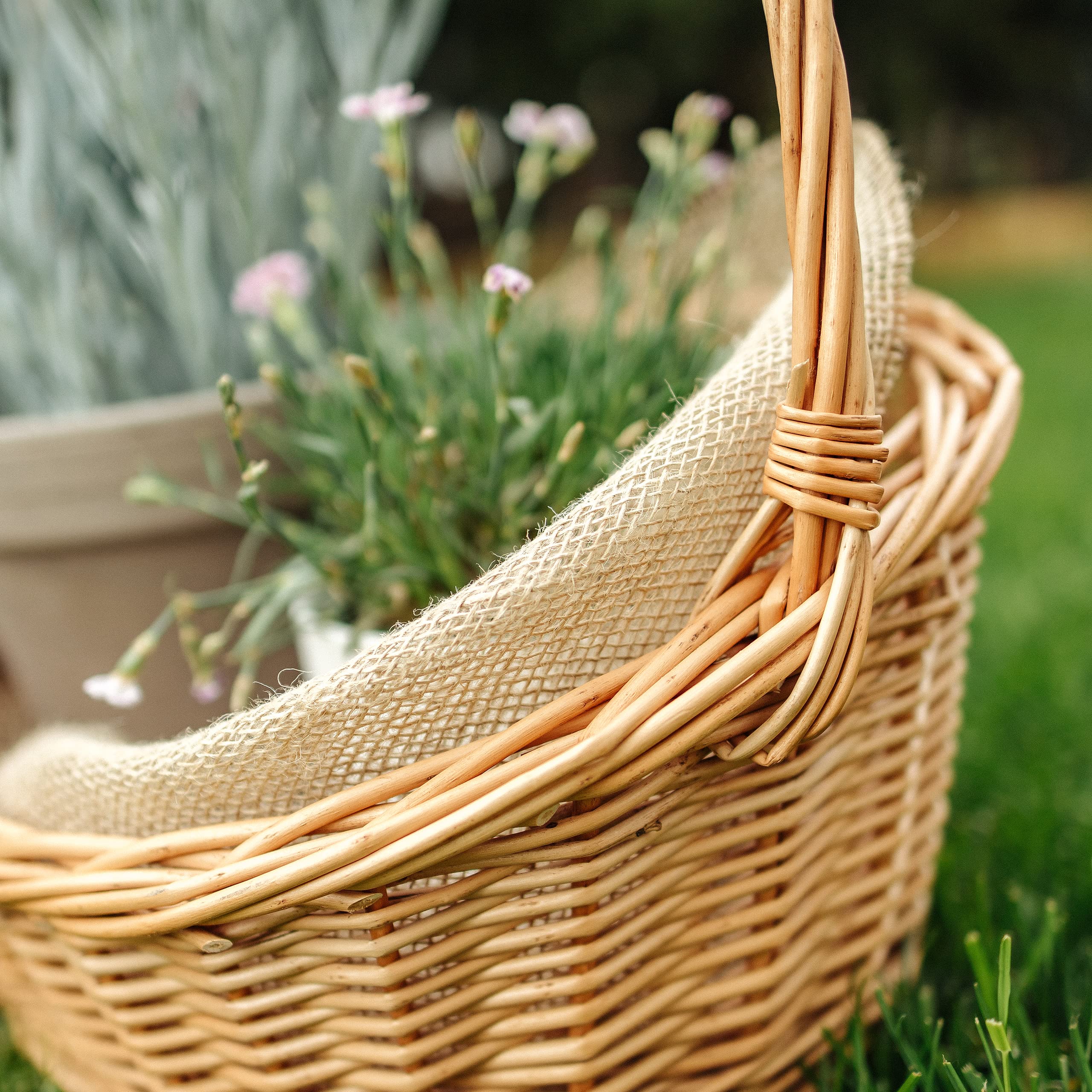 creative-home-paniers-en-osier-panier-ovale-pique-nique-marron image 8