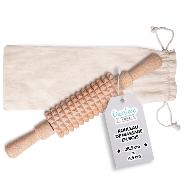 creative-home-accessoires-bois-masseur-cellulite-28-5-cm image 1