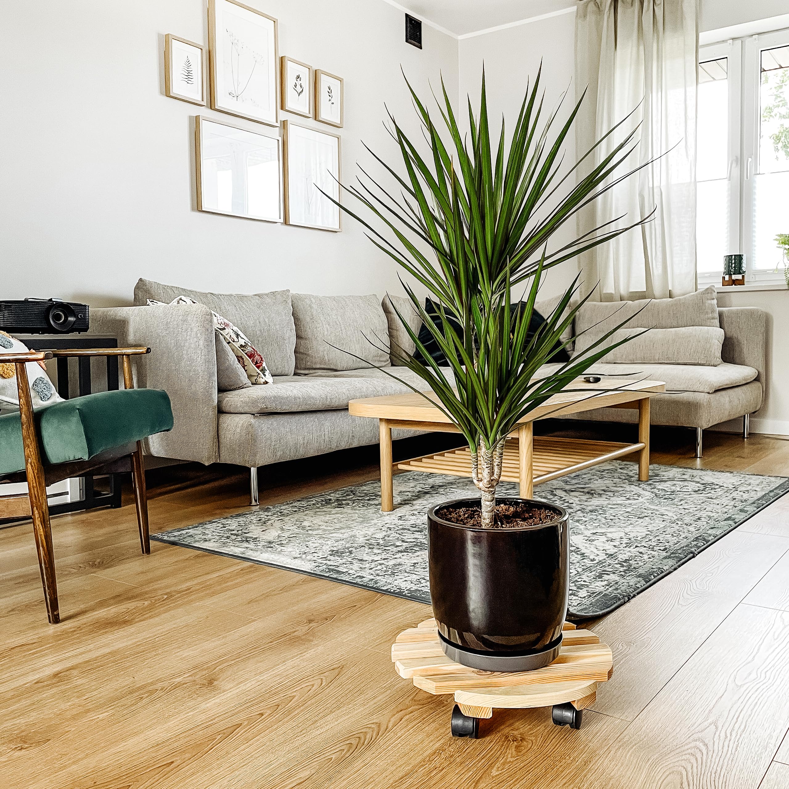 creative-home-porte-plante-roulettes-bois-35-cm-charge-80-kg image 7