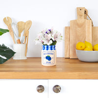 balvi-home-decor-blueberry-jam-mini-vase-pot-confiture-myrtille image 4