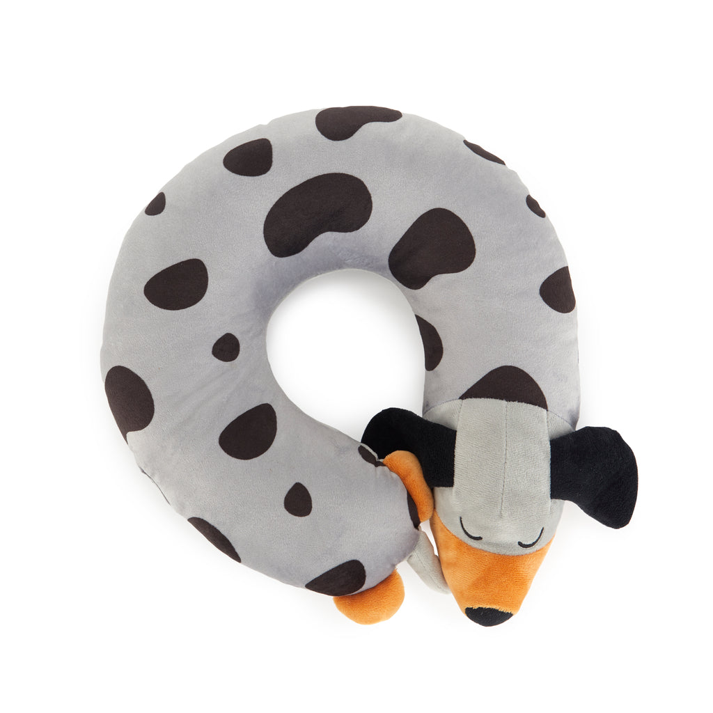 balvi-lifestyle-teckel-coussin-voyage-gris-nuque image 5