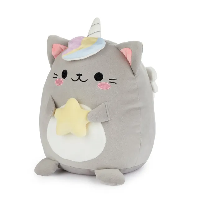 balvi-fluffy-kawaii-coussin-chat-toile-enfant image 1