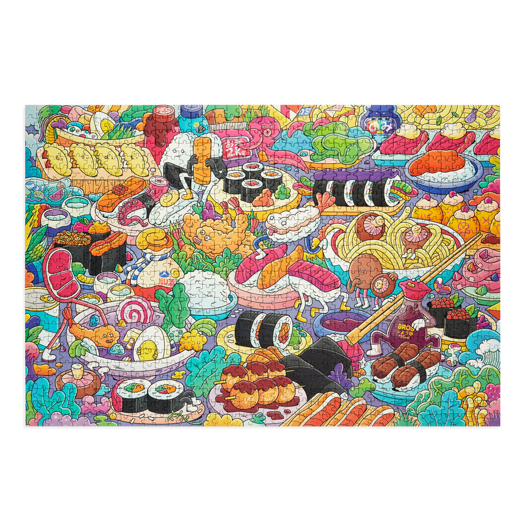 balvi-bento-blast-puzzle-1000-pi-ces-ramen-sushi image 2